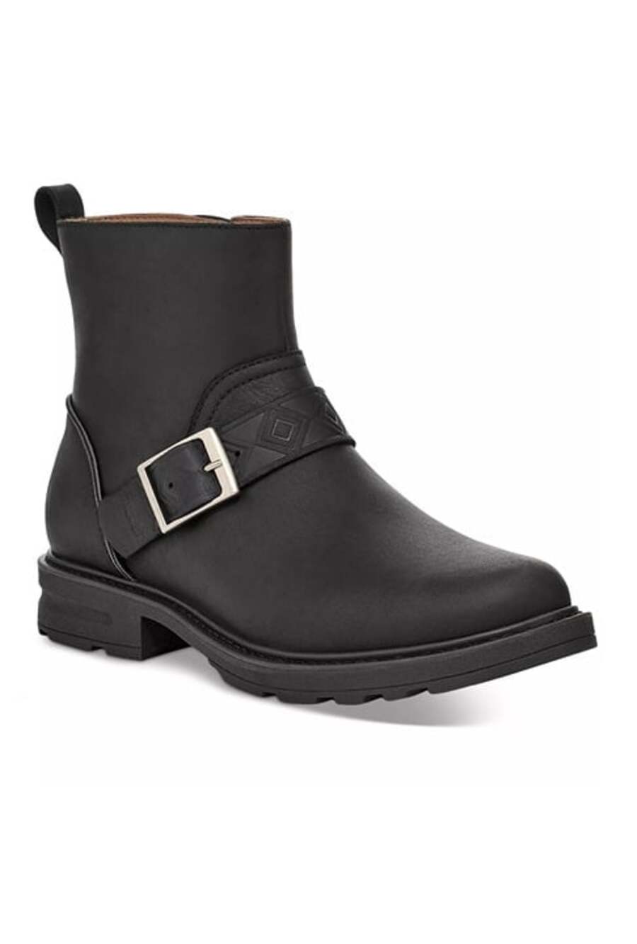 Teva Women's Rowena Block Heel Buckle Booties Black Size 6.5 (MSRP $170)